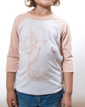 Load image into Gallery viewer, Peachy Ruly Emil Kids Baseball Tee