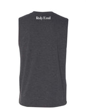 Load image into Gallery viewer, DJ Bear Ruly Emil Unisex Heather Gray Tank Top